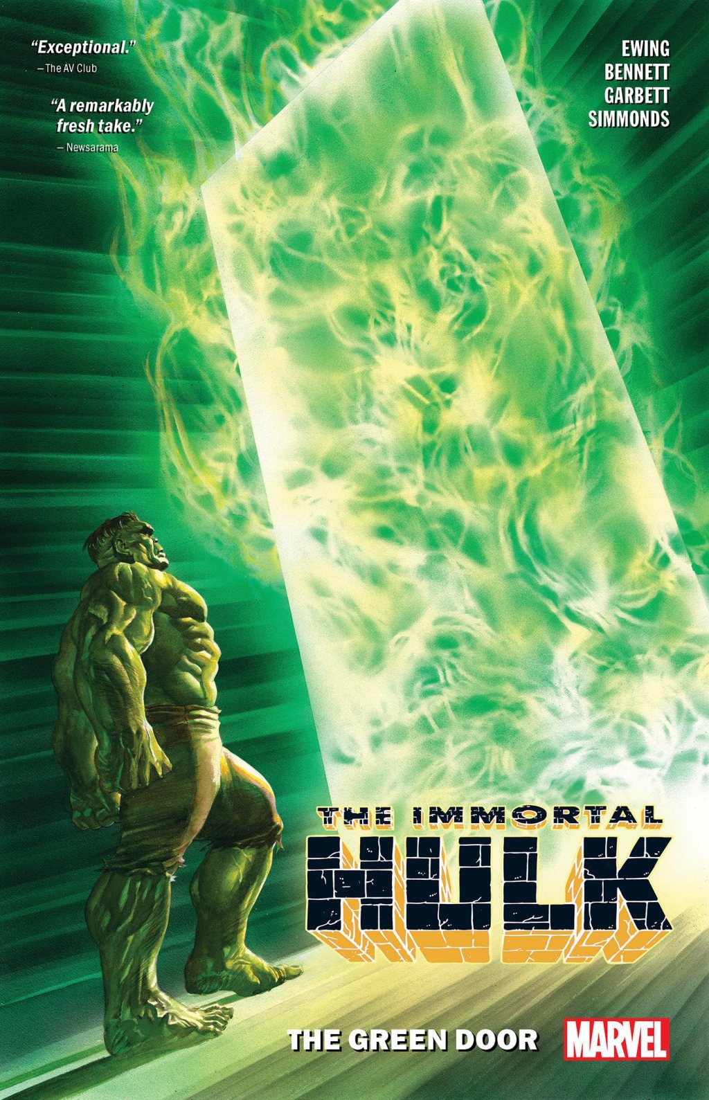 Hulk esmaga os Vingadores! THE IMMORTAL HULK: THE GREEN&nbsp;DOOR